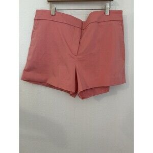 NEW Ann Taylor Loft The Riviera Short Shorts Women's 12  Orange Pink Coral Flaw